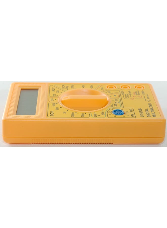 جهاز قياس الجهد الكهربائي الرقمي متعدد القياسات بشاشة LCD - سلك البطارية (DT830D) - Image 5